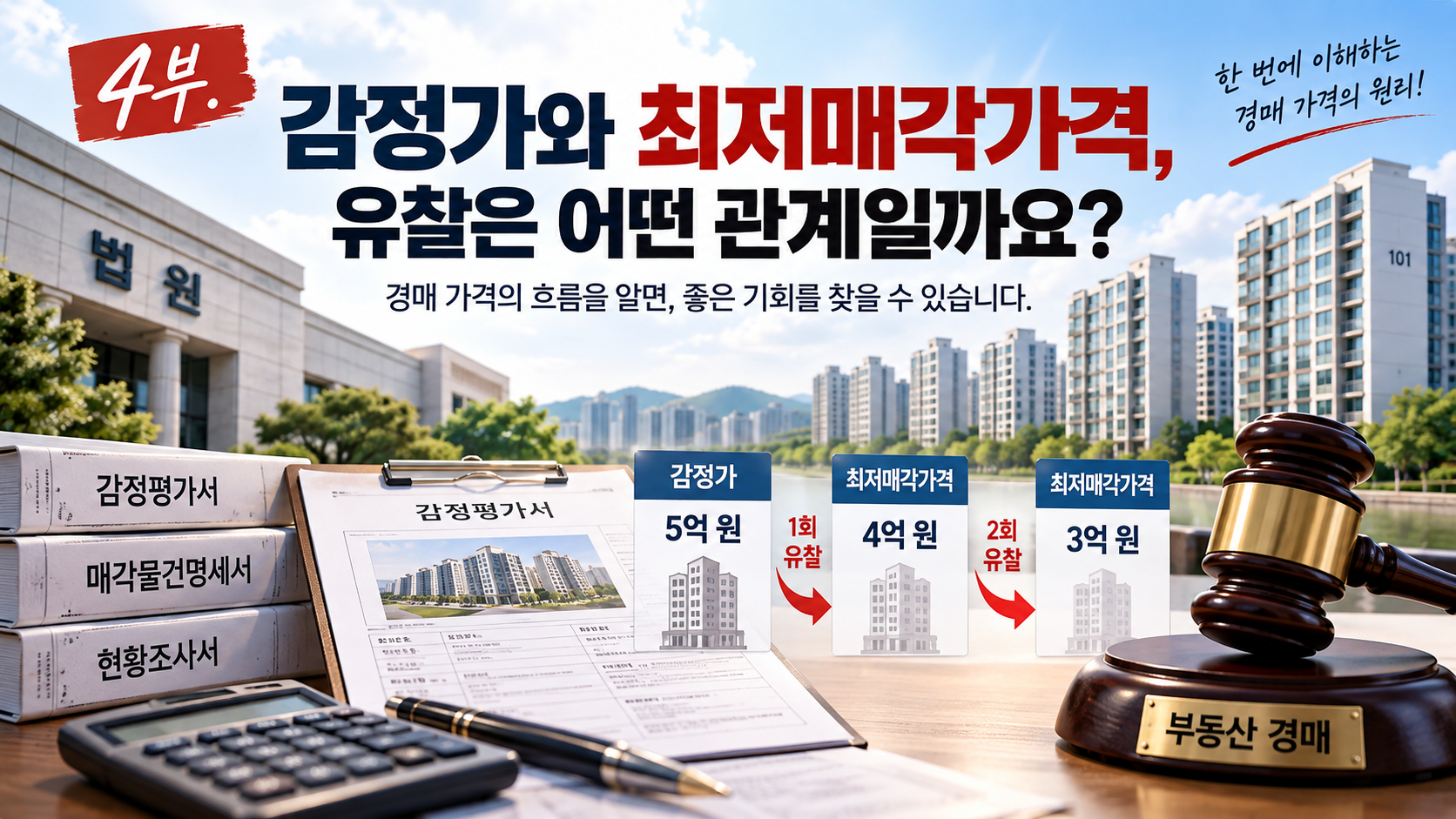 4부 감정가와 최저매각가격 유찰의 관계