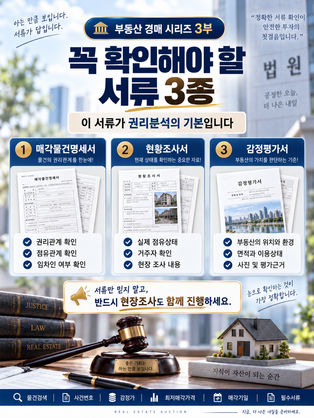 법원경매정보에서 경매 물건 찾는 순서