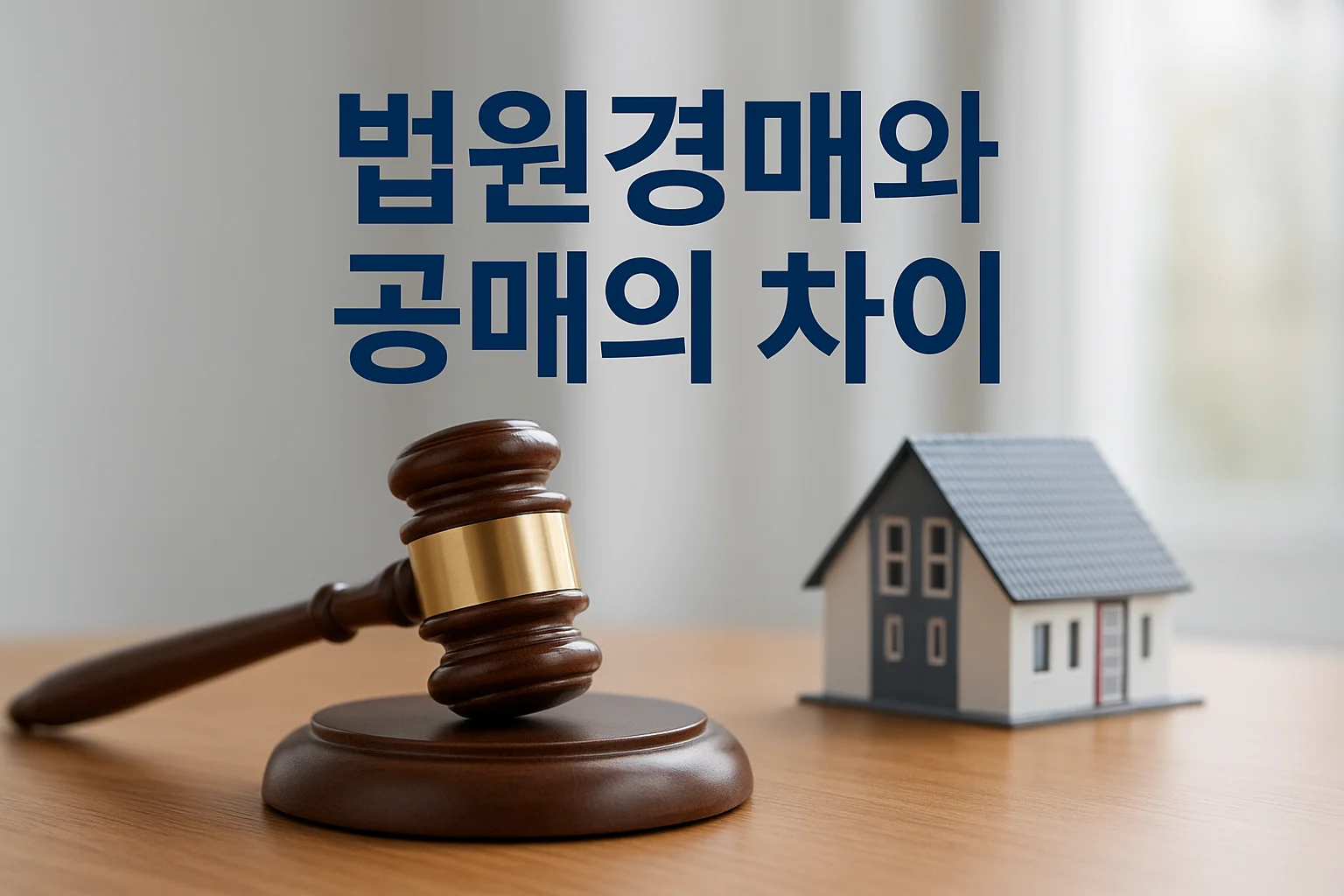 법원경매와 공매의 차이 설명 이미지
