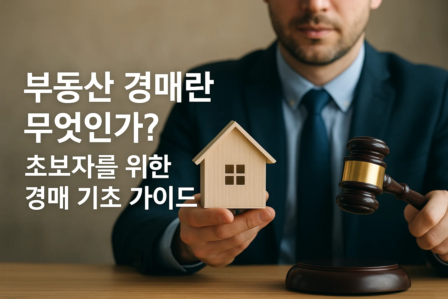 부동산 경매란 무엇인가? 초보자를 위한 경매 기초 가이드 설명 이미지