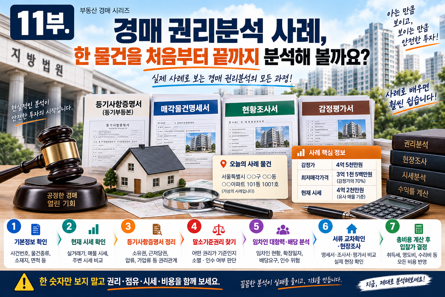 11부 경매 권리분석 사례 한 물건을 처음부터 끝까지 분석하는 방법